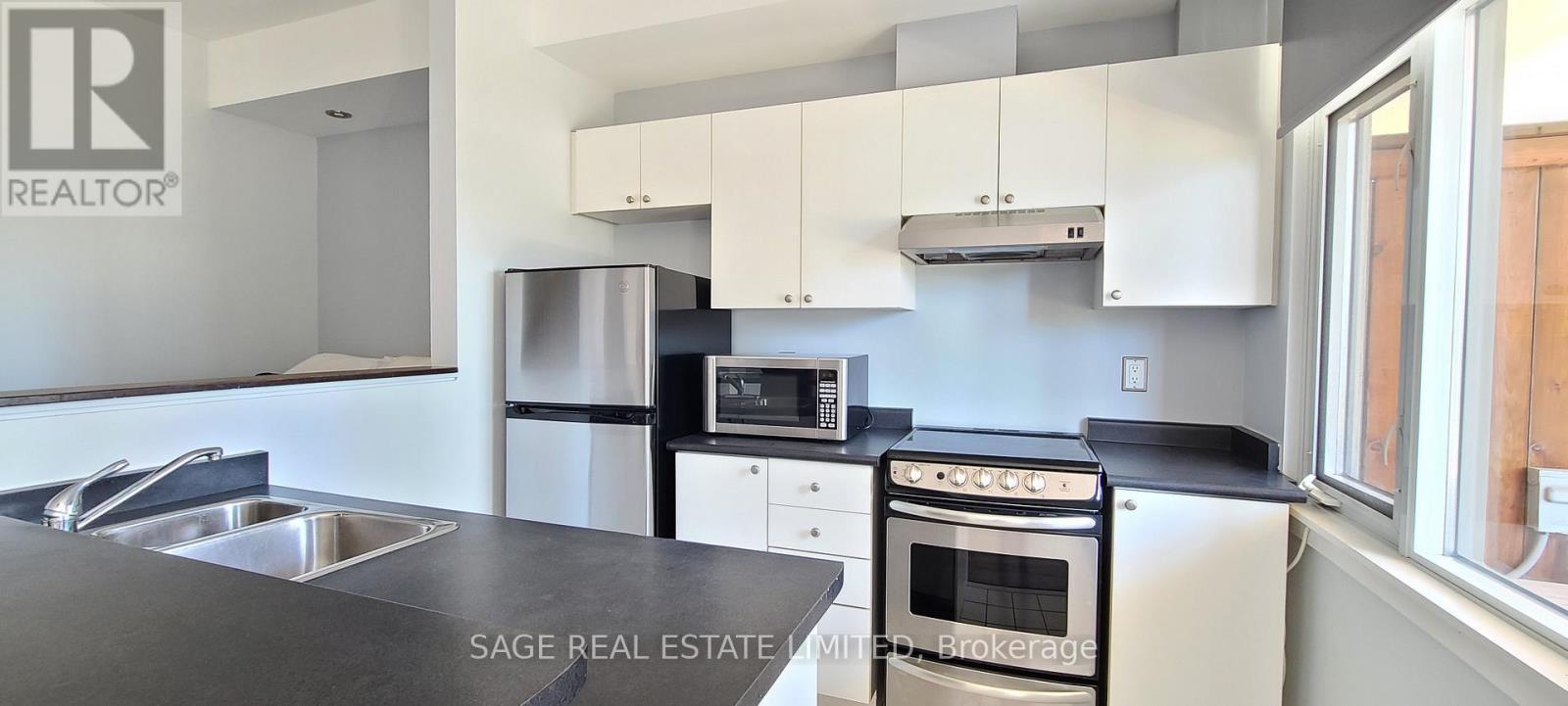 438 - 550 Front Street W, Toronto, ON - Indoor Photo Showing Kitchen With Double Sink