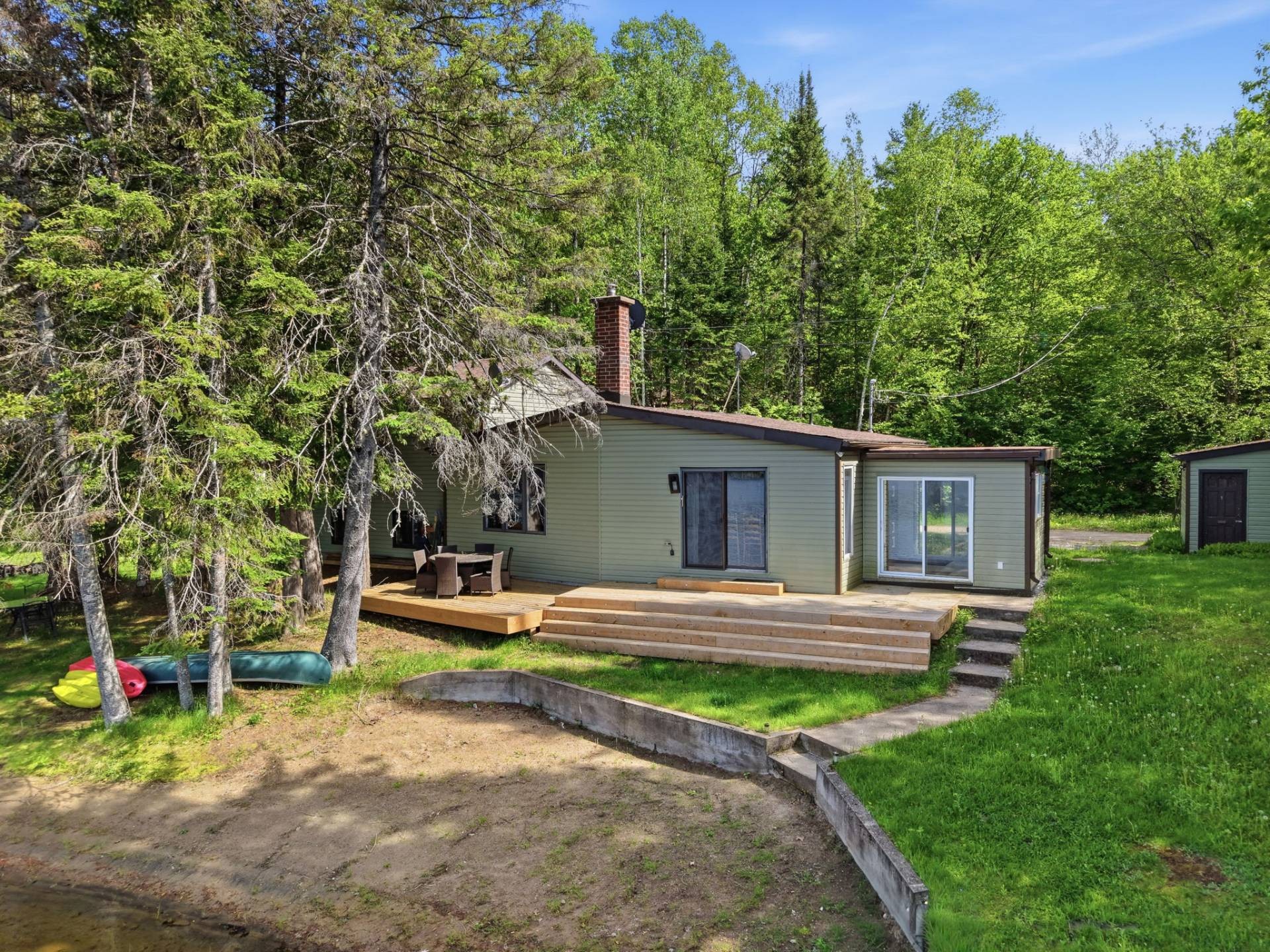 Front of Structure - 129 Ch. Laporte, Val-Des-Bois, QC