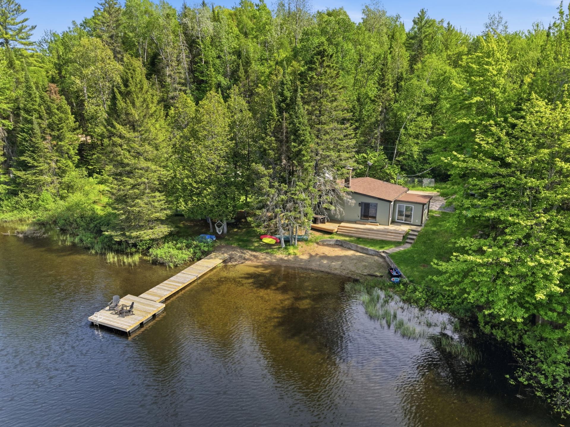 Aerial View - 129 Ch. Laporte, Val-Des-Bois, QC