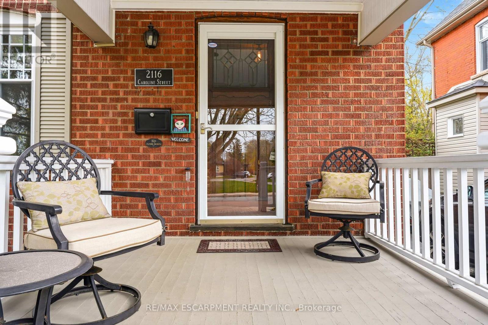 2116 Caroline Street, Burlington, ON - Outdoor With Deck Patio Veranda With Exterior