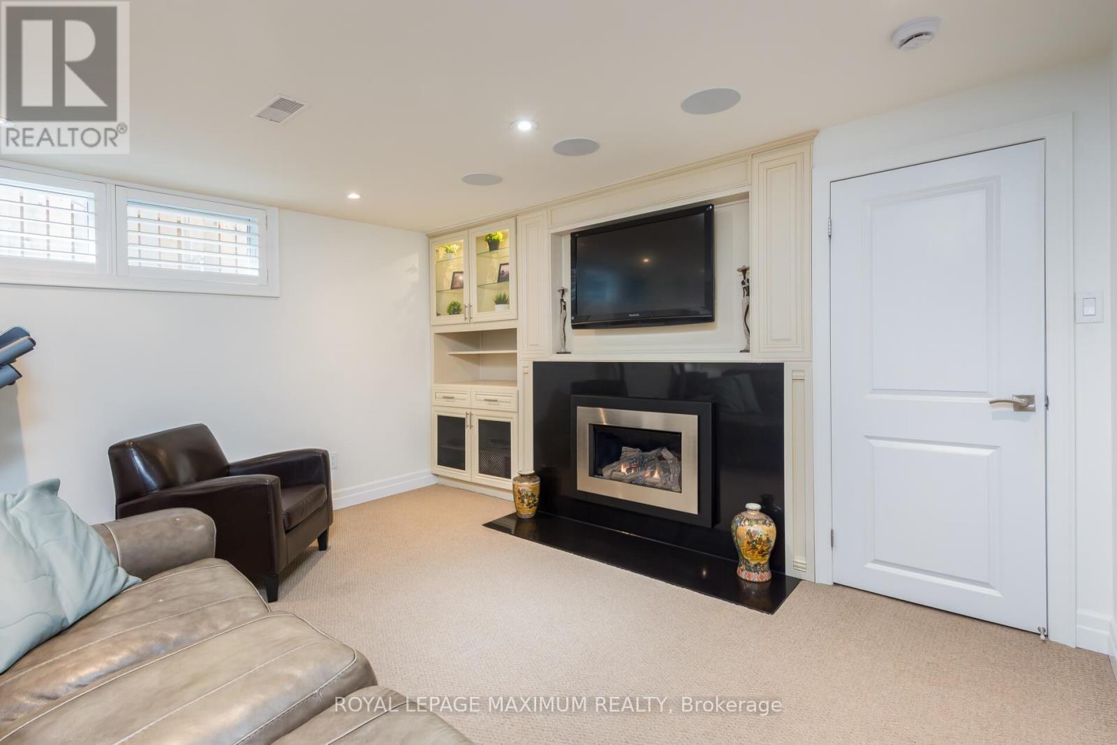 55 Ashmount Crescent, Toronto, ON - Indoor With Fireplace