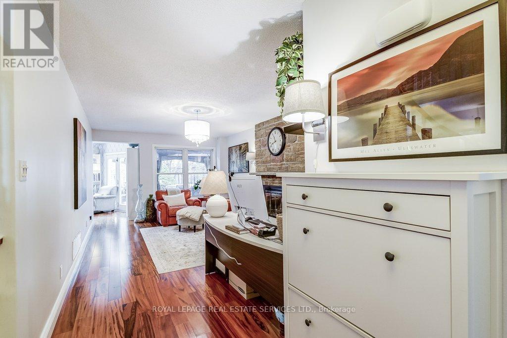 Family room with Fireplace - 1279 Old English Lane, Oakville, ON - Indoor Photo Showing Other Room