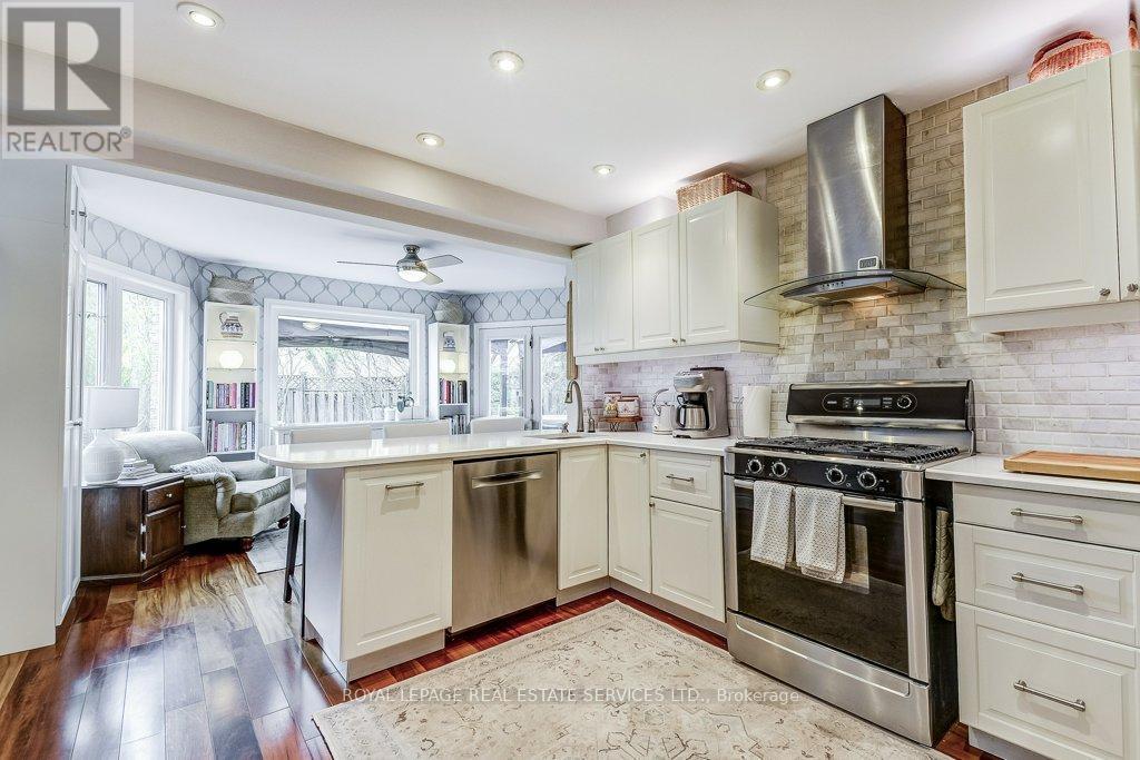 Newer White Kitchen - 1279 Old English Lane, Oakville, ON - Indoor Photo Showing Kitchen