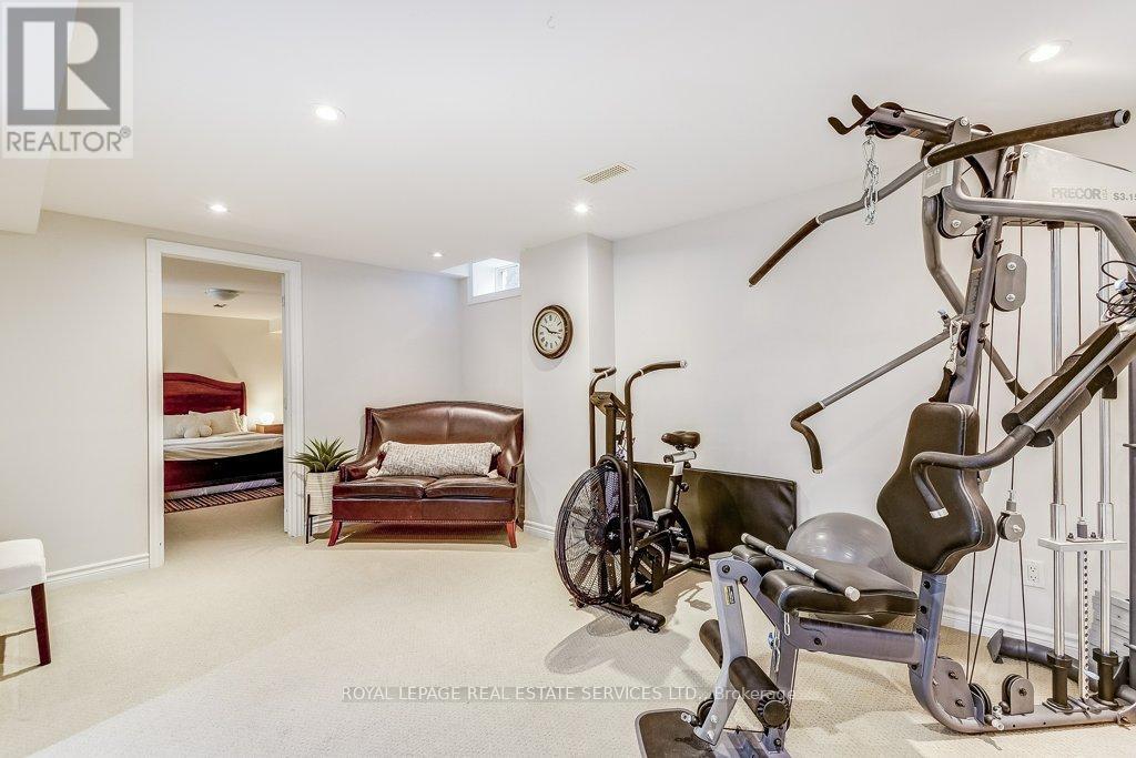Bright and spacious basement - 1279 Old English Lane, Oakville, ON - Indoor Photo Showing Gym Room