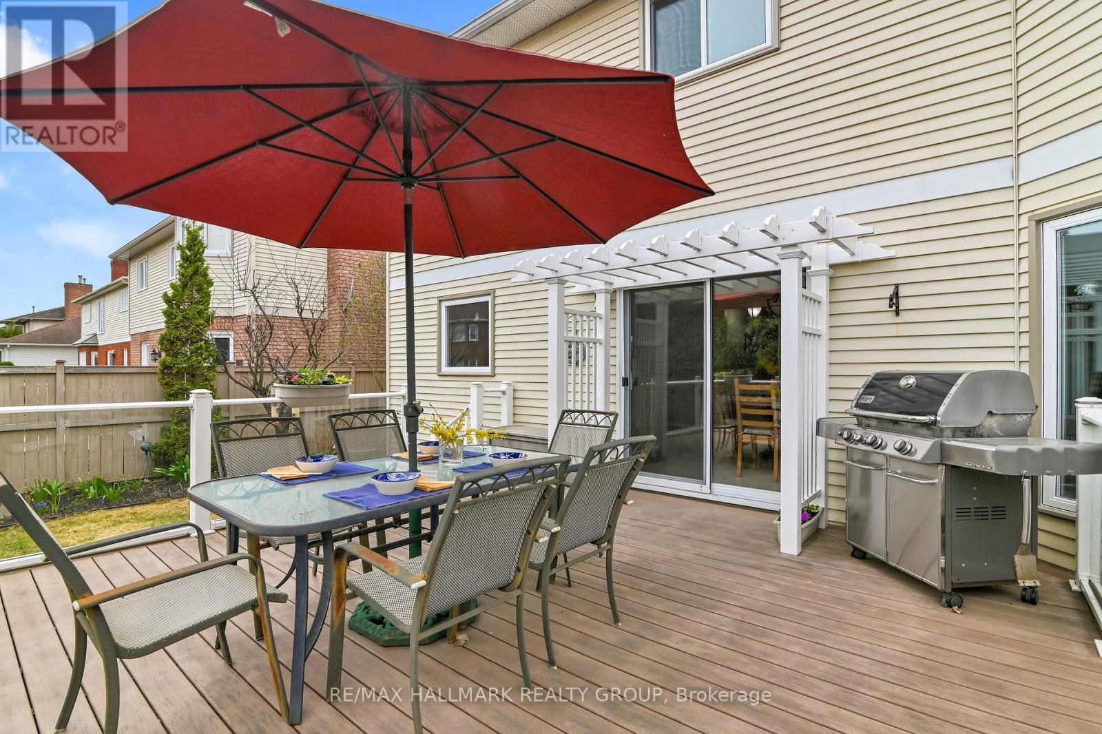 Rear Deck - 21 Hime Crescent, Ottawa, ON - Outdoor With Deck Patio Veranda With Exterior