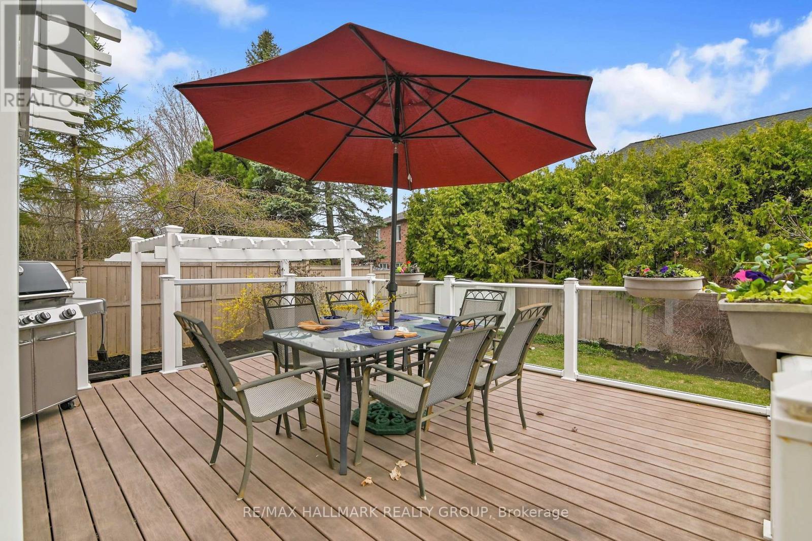 Rear Deck - 21 Hime Crescent, Ottawa, ON - Outdoor With Deck Patio Veranda With Exterior