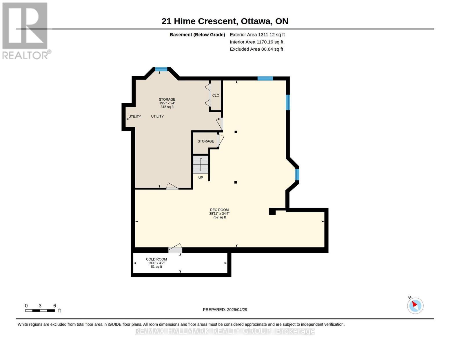 Basement - 21 Hime Crescent, Ottawa, ON - Other