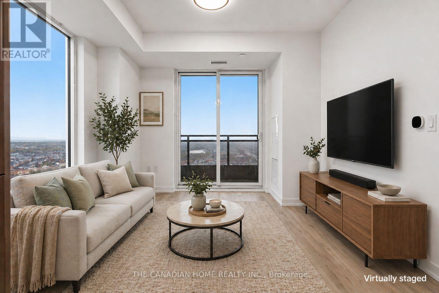 B-2305 - 9751 Markham Road, Markham, ON - Indoor Photo Showing Living Room