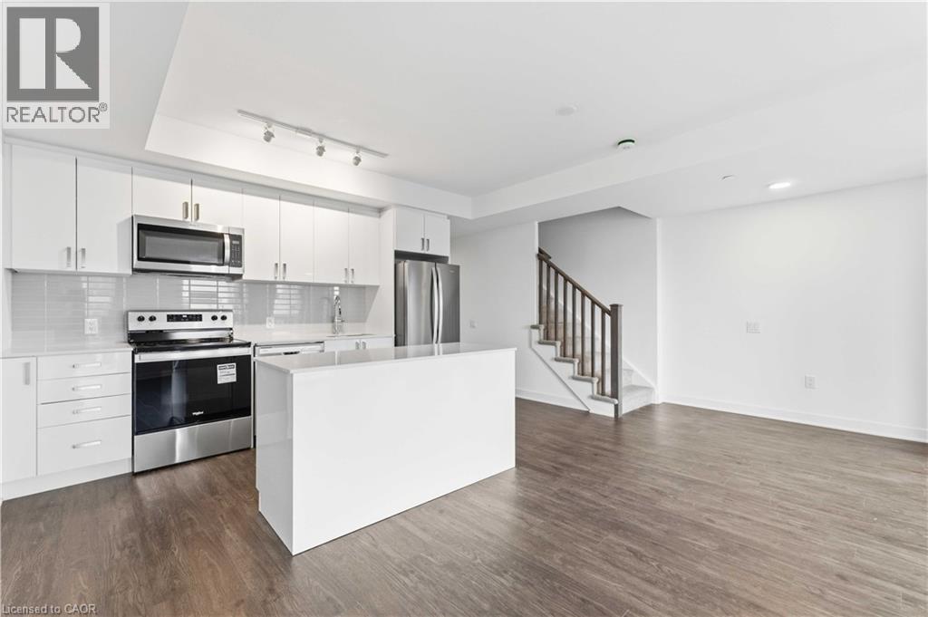 2782 Barton Street E Unit# 108, Hamilton, ON - Indoor Photo Showing Kitchen With Stainless Steel Kitchen With Upgraded Kitchen