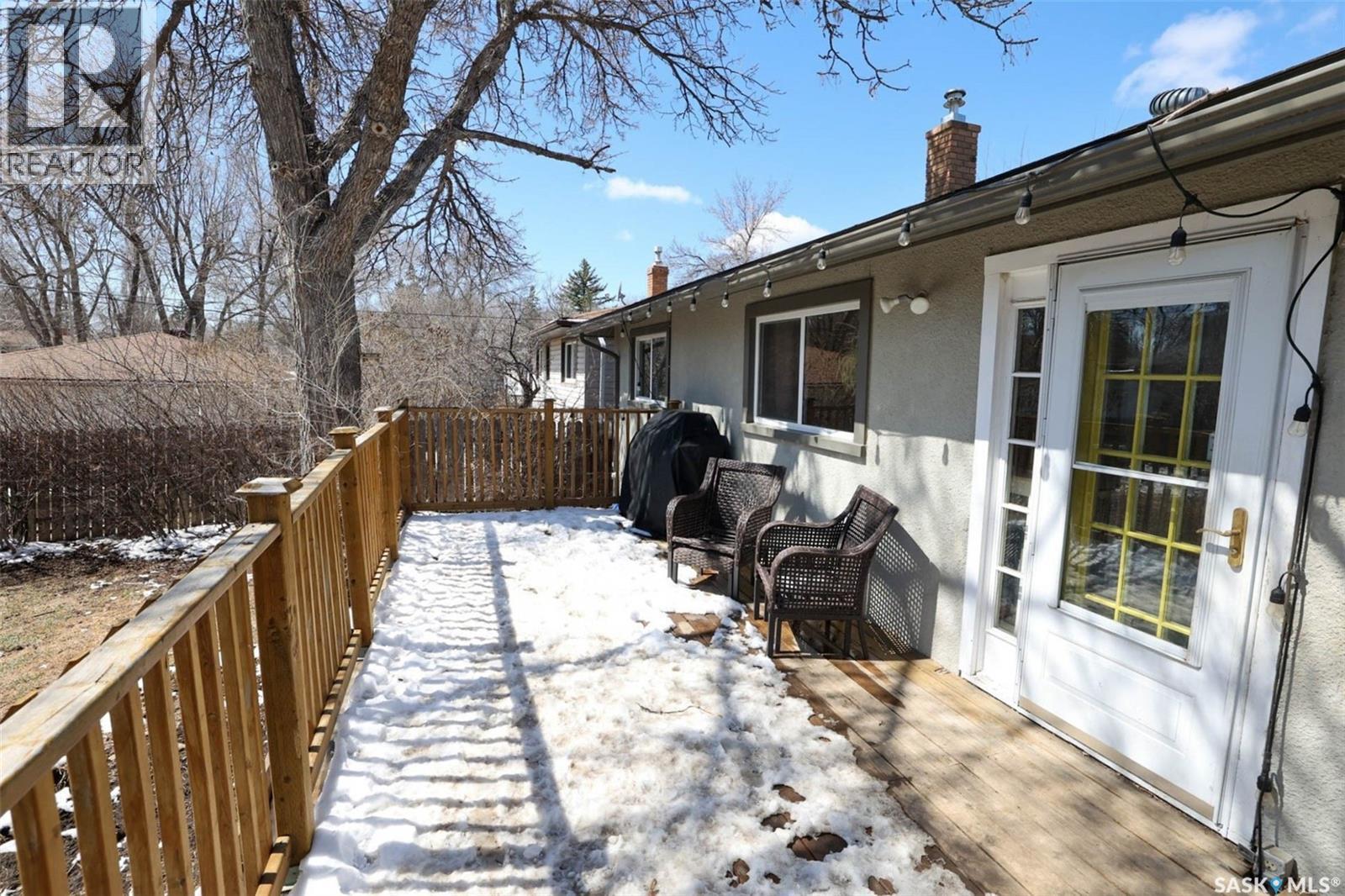 617 Mullin Avenue E, Regina, SK - Outdoor With Deck Patio Veranda With Exterior