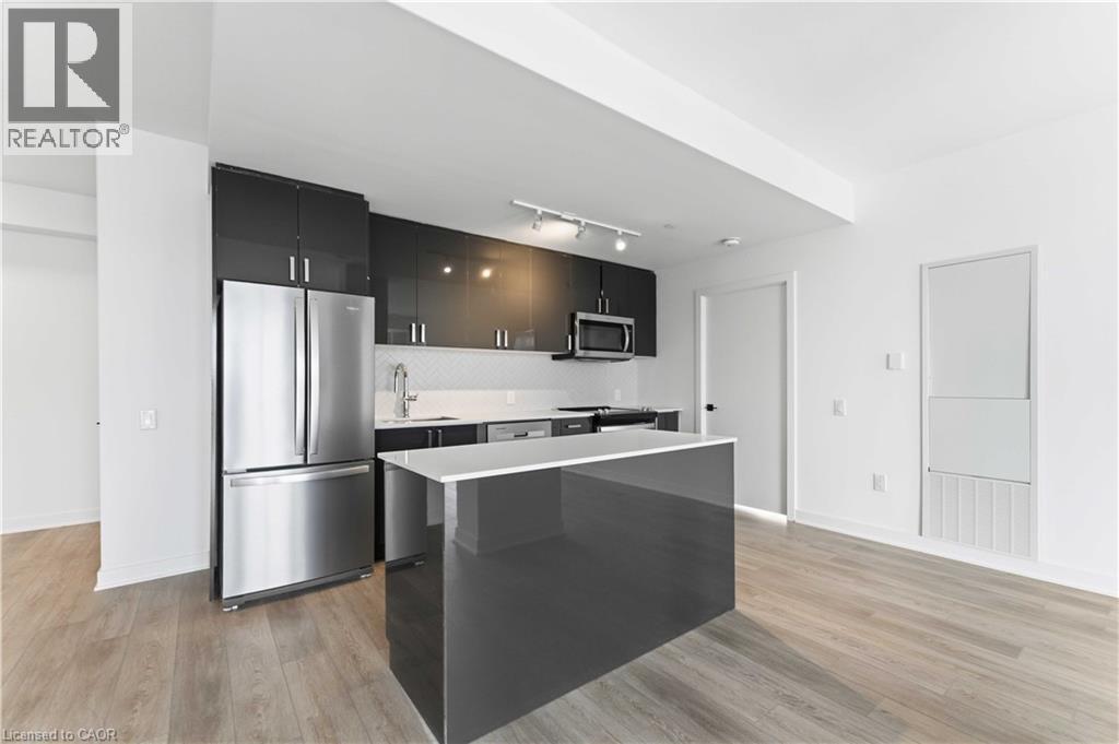 2782 Barton Street E Unit# 1017, Hamilton, ON - Indoor Photo Showing Kitchen With Stainless Steel Kitchen
