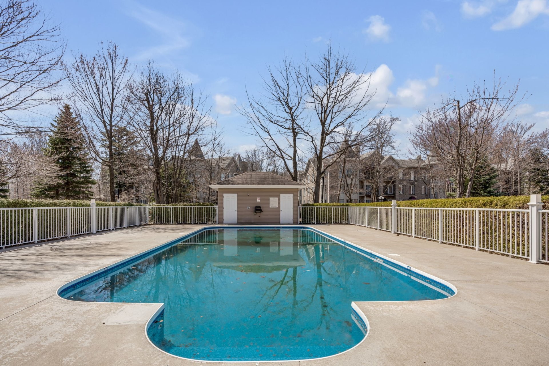 Piscine - 205-910 Rue Valentin, Québec (Sainte-Foy/Sillery/Cap-Rouge), QC - Outdoor With In Ground Pool With Backyard