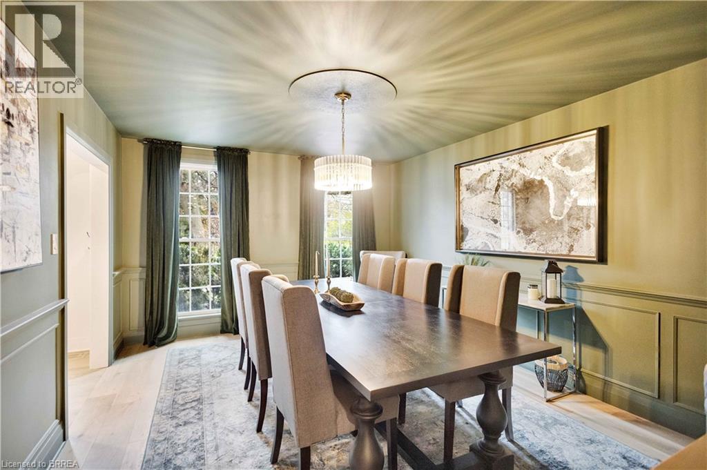 17 Braemar Place, Hamilton, ON - Indoor Photo Showing Dining Room