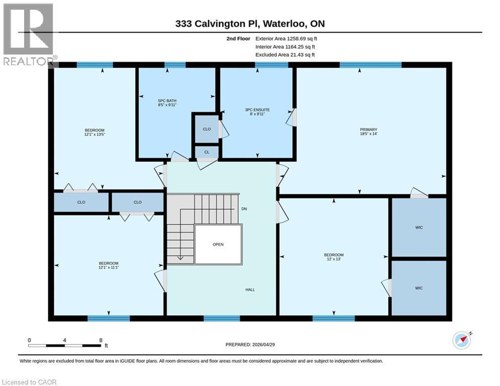 Floor plan - 333 Calvington Place, Waterloo, ON - Other
