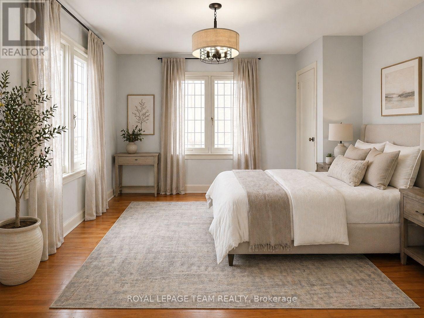 Bedroom # 2, virtually staged - 84 Riverdale Avenue, Ottawa, ON - Indoor Photo Showing Bedroom