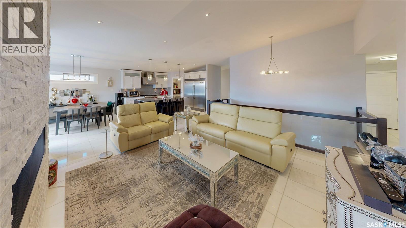 4369 Albulet Drive, Regina, SK - Indoor Photo Showing Living Room