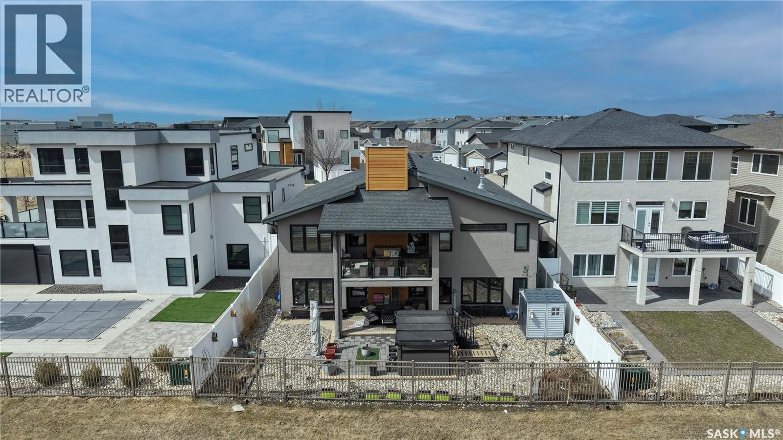 4369 Albulet Drive, Regina, SK - Outdoor With Deck Patio Veranda With Facade