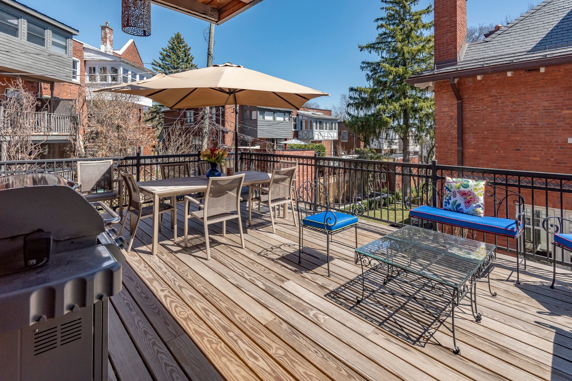 Terrasse - 667 Av. Belmont, Westmount, QC - Outdoor With Deck Patio Veranda With Exterior