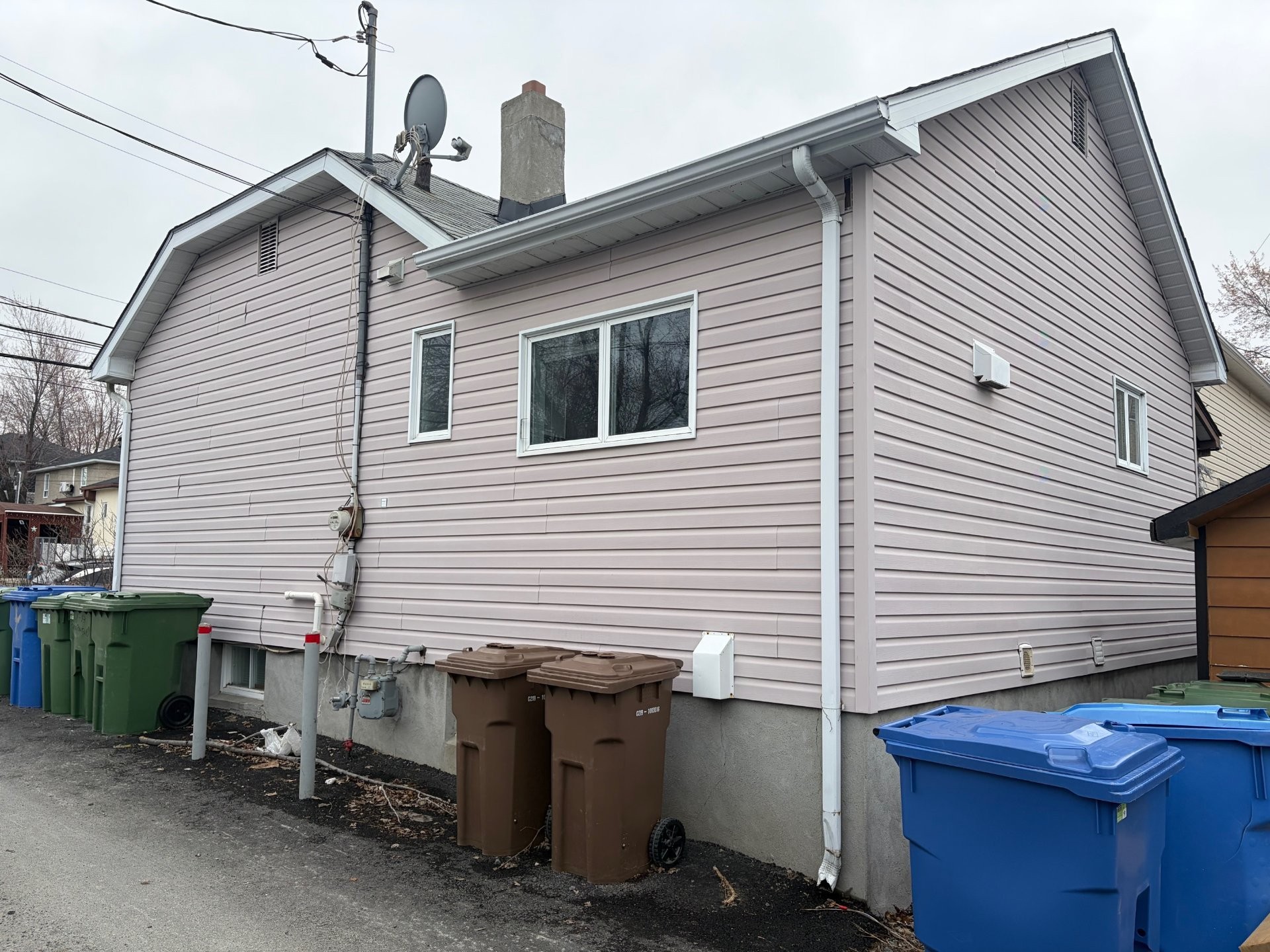 Face arrière - 119 10E Rue, Rouyn-Noranda, QC - Outdoor With Exterior