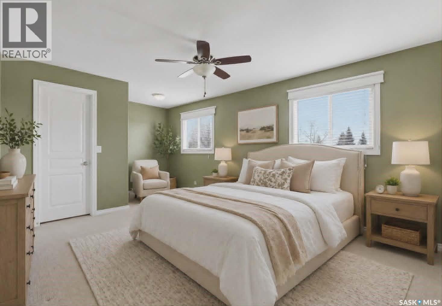 375 Pickard Way N, Regina, SK - Indoor Photo Showing Bedroom