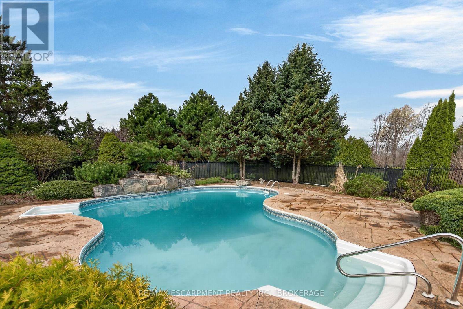 5114 Mount Nemo Crescent, Burlington, ON - Outdoor With In Ground Pool With Backyard