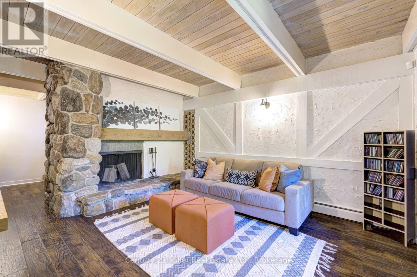 50 Greensview Drive, Kitchener, ON - Indoor Photo Showing Living Room With Fireplace