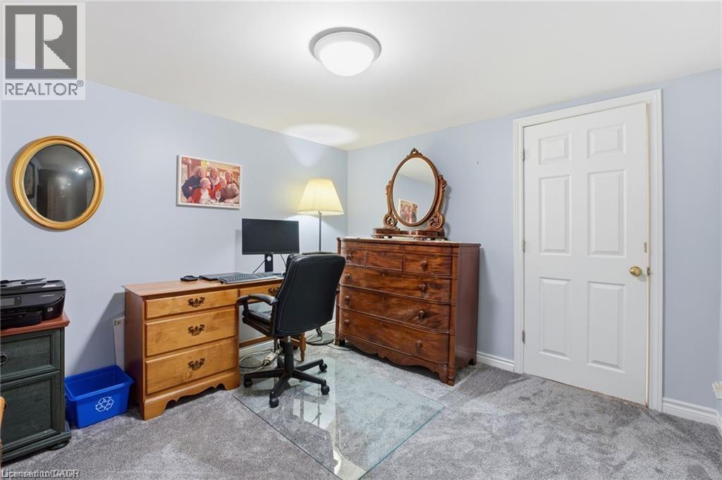 Second basement office space - 668 Tomahawk Crescent, Ancaster, ON - Indoor Photo Showing Office