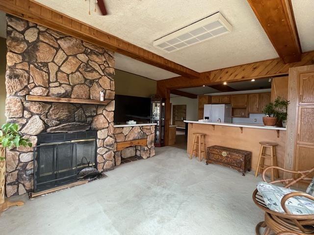 27 Parker Point Loop Road, Dryden, ON - Indoor With Fireplace