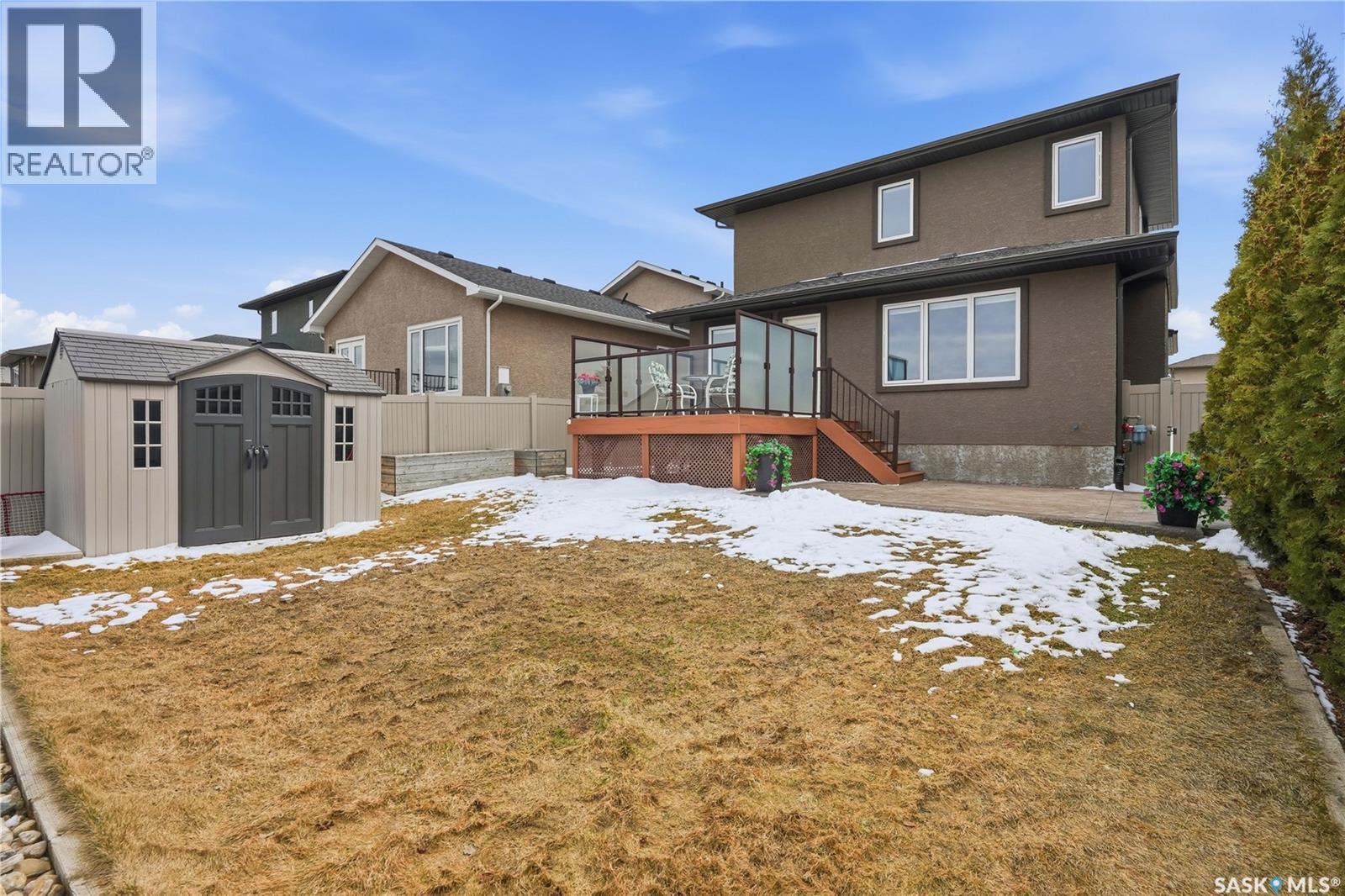 4009 Alton Crescent, Regina, SK - Outdoor With Deck Patio Veranda