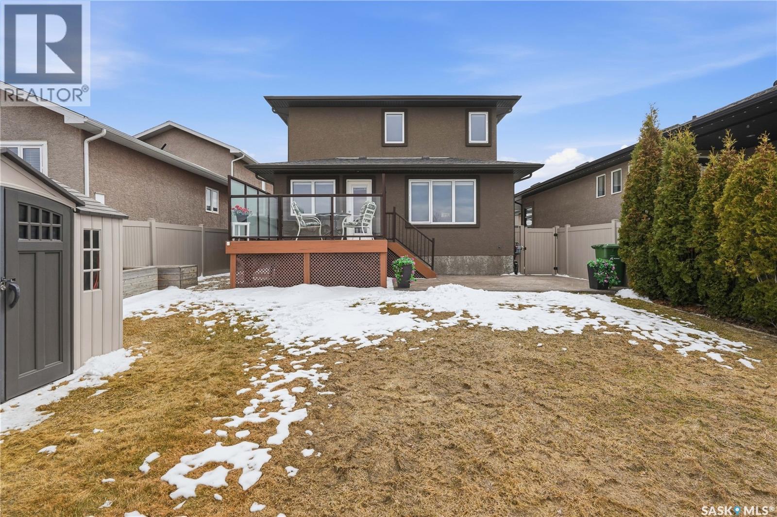 4009 Alton Crescent, Regina, SK - Outdoor With Deck Patio Veranda With Exterior