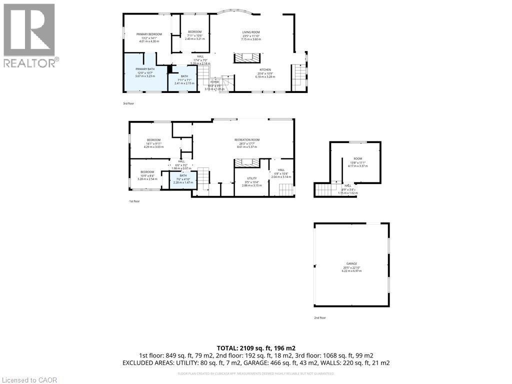 Floor plan - 515 Bobbybrook Drive, London, ON - Other