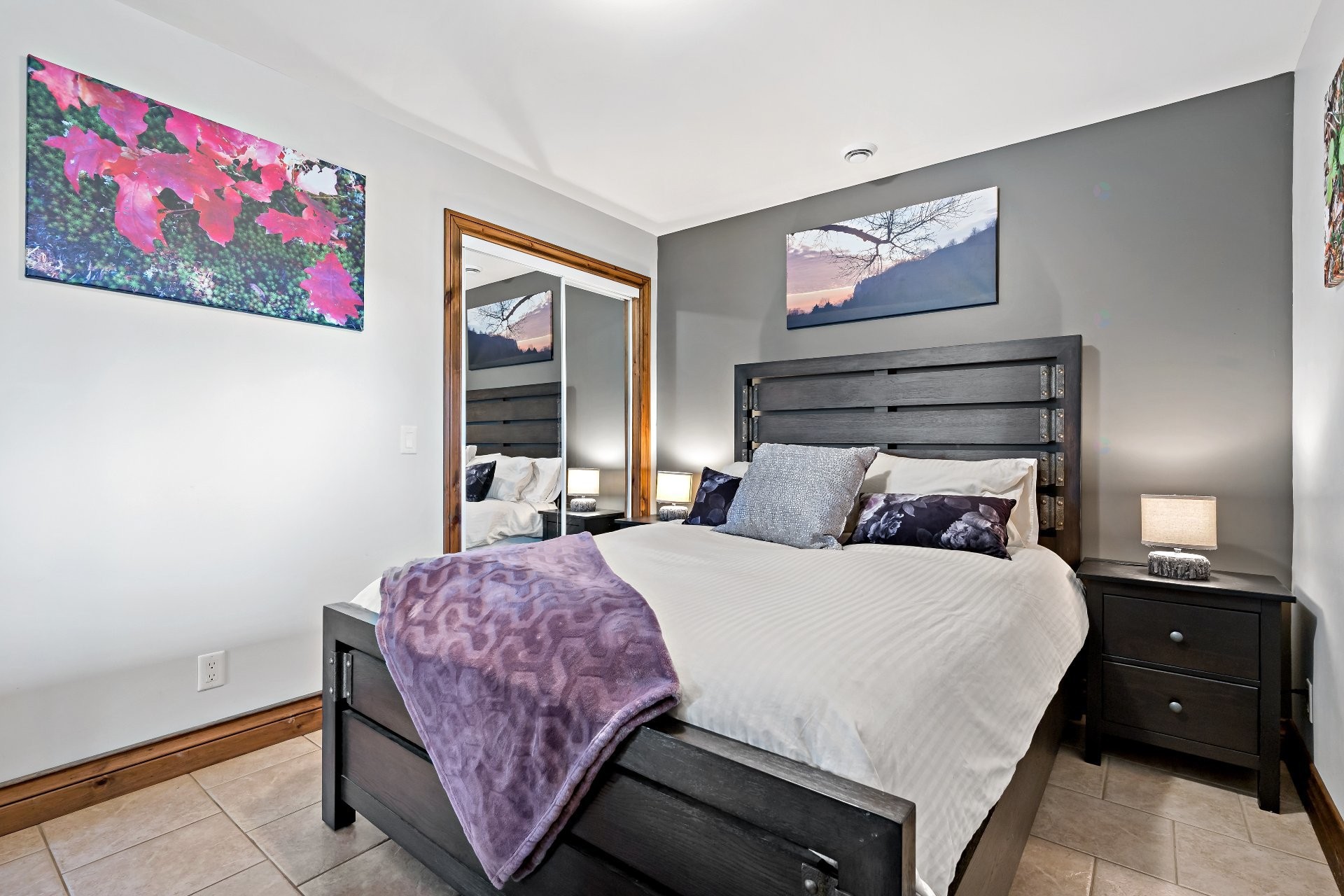 Chambre à coucher - 345 - 347 Ch. Grenier, Lac-Supérieur, QC