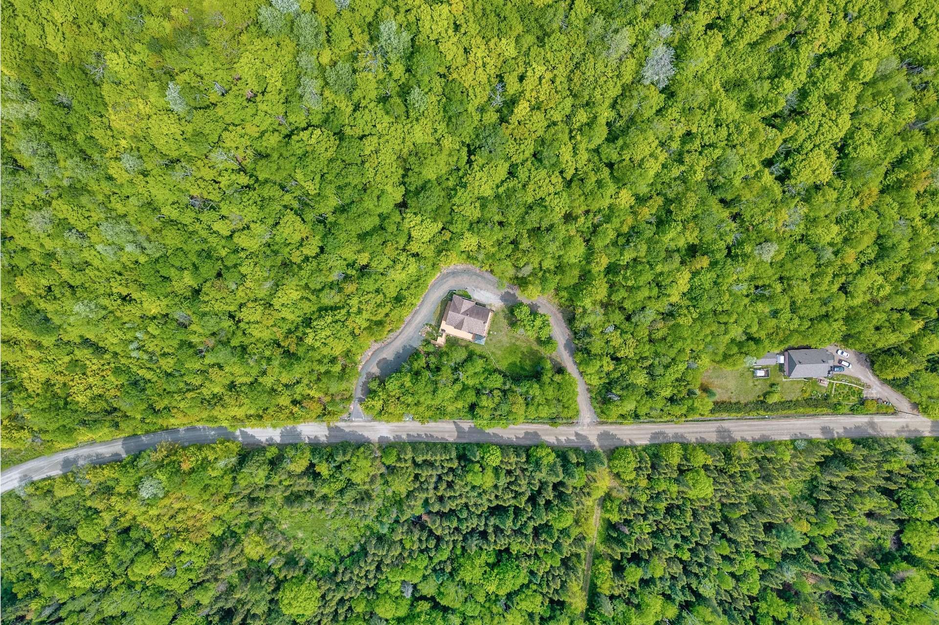 Photo aérienne - 345 - 347 Ch. Grenier, Lac-Supérieur, QC