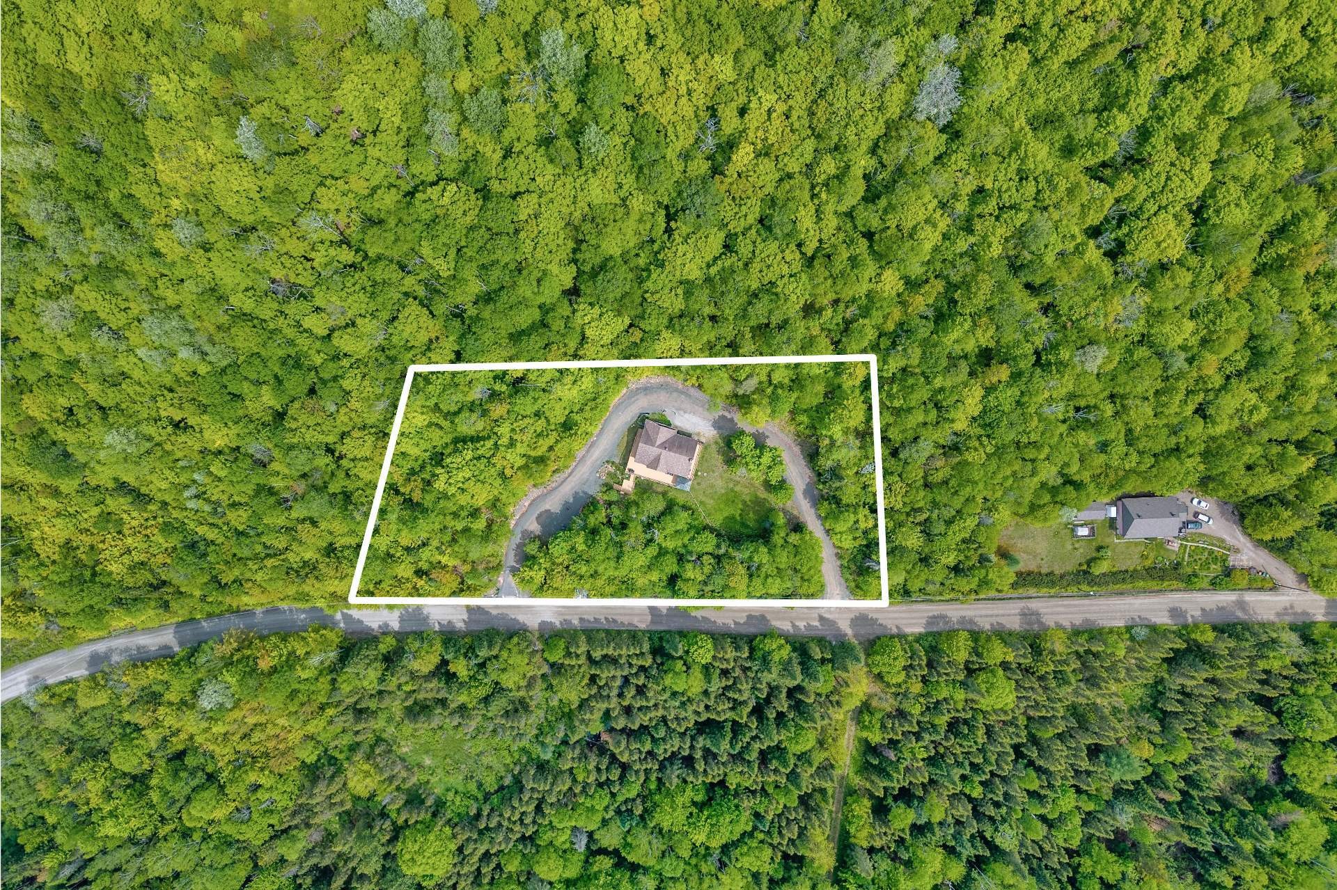 Photo aérienne - 345 - 347 Ch. Grenier, Lac-Supérieur, QC