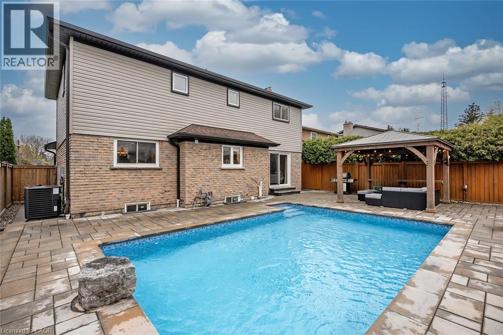 2475 Cavendish Drive, Burlington, ON - Outdoor With In Ground Pool With Deck Patio Veranda