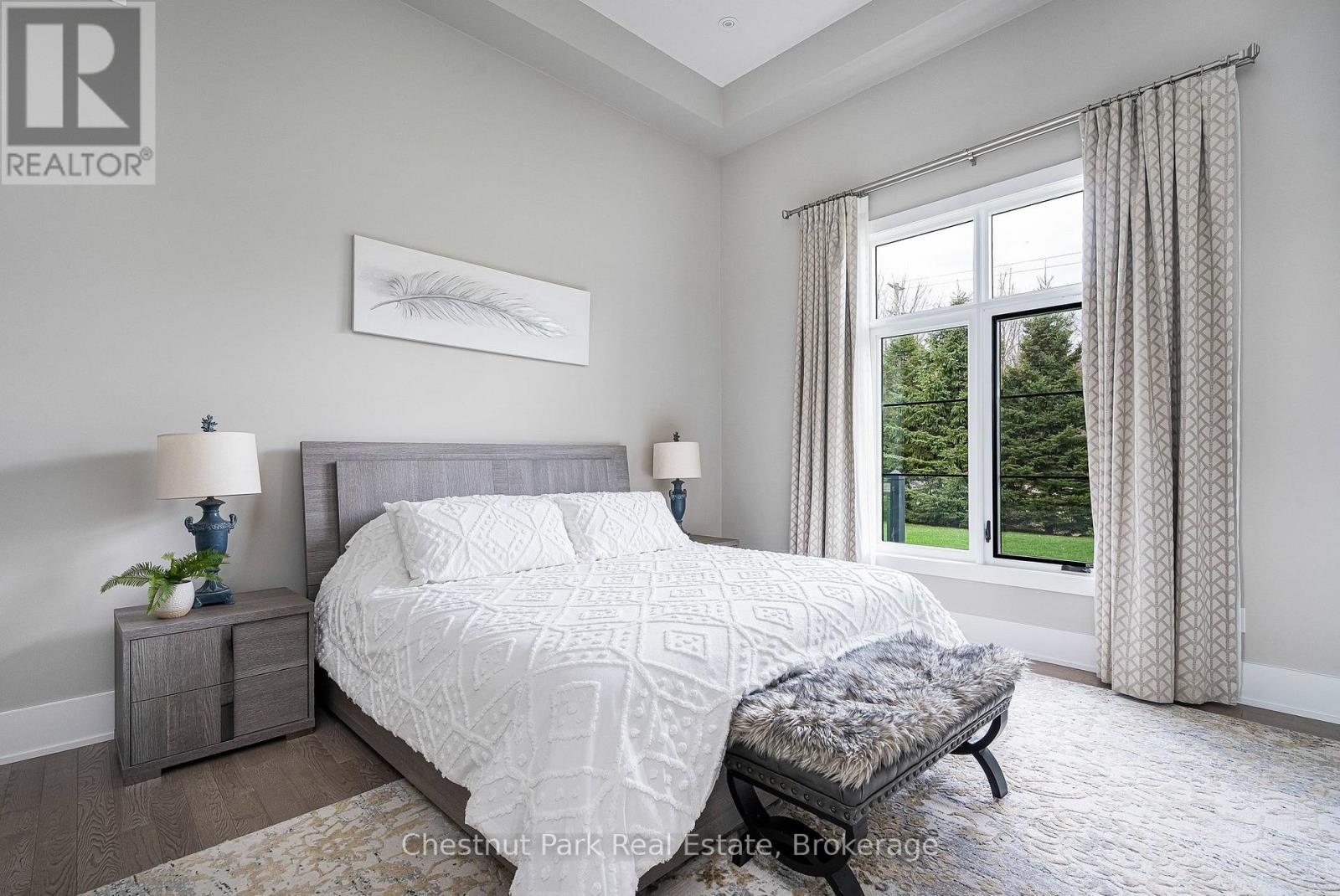 2nd primary bedroom at back of the house - 1 Windrose Valley Boulevard, Clearview, ON - Indoor Photo Showing Bedroom