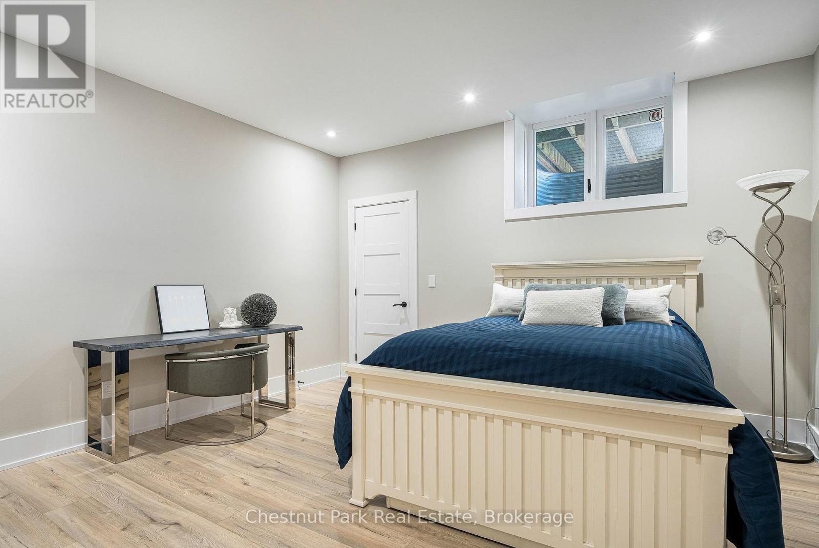 Spacious bedroom 1 in the basement - 1 Windrose Valley Boulevard, Clearview, ON - Indoor Photo Showing Bedroom