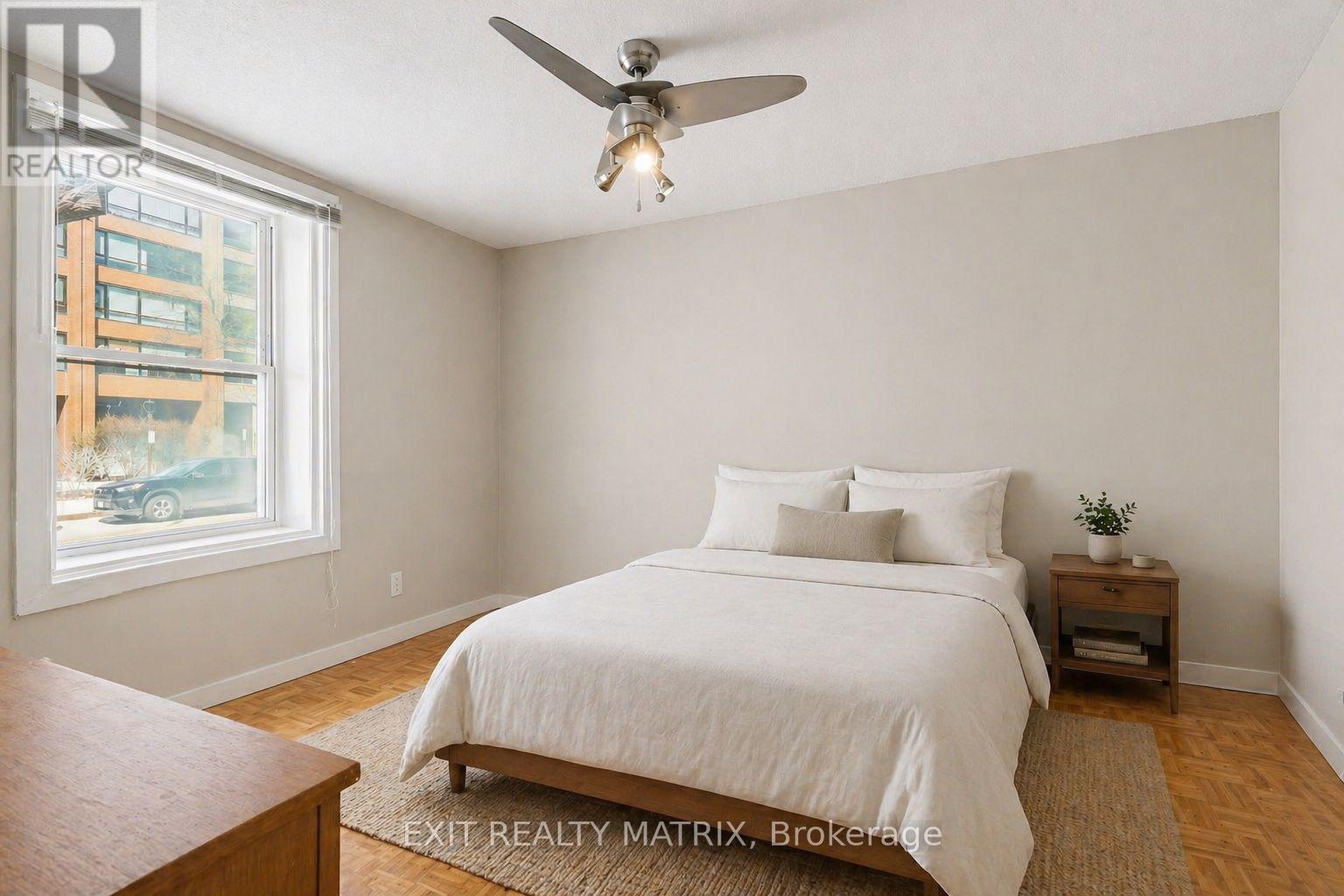 Virtually Staged - 70 Bolton Street, Ottawa, ON - Indoor Photo Showing Bedroom