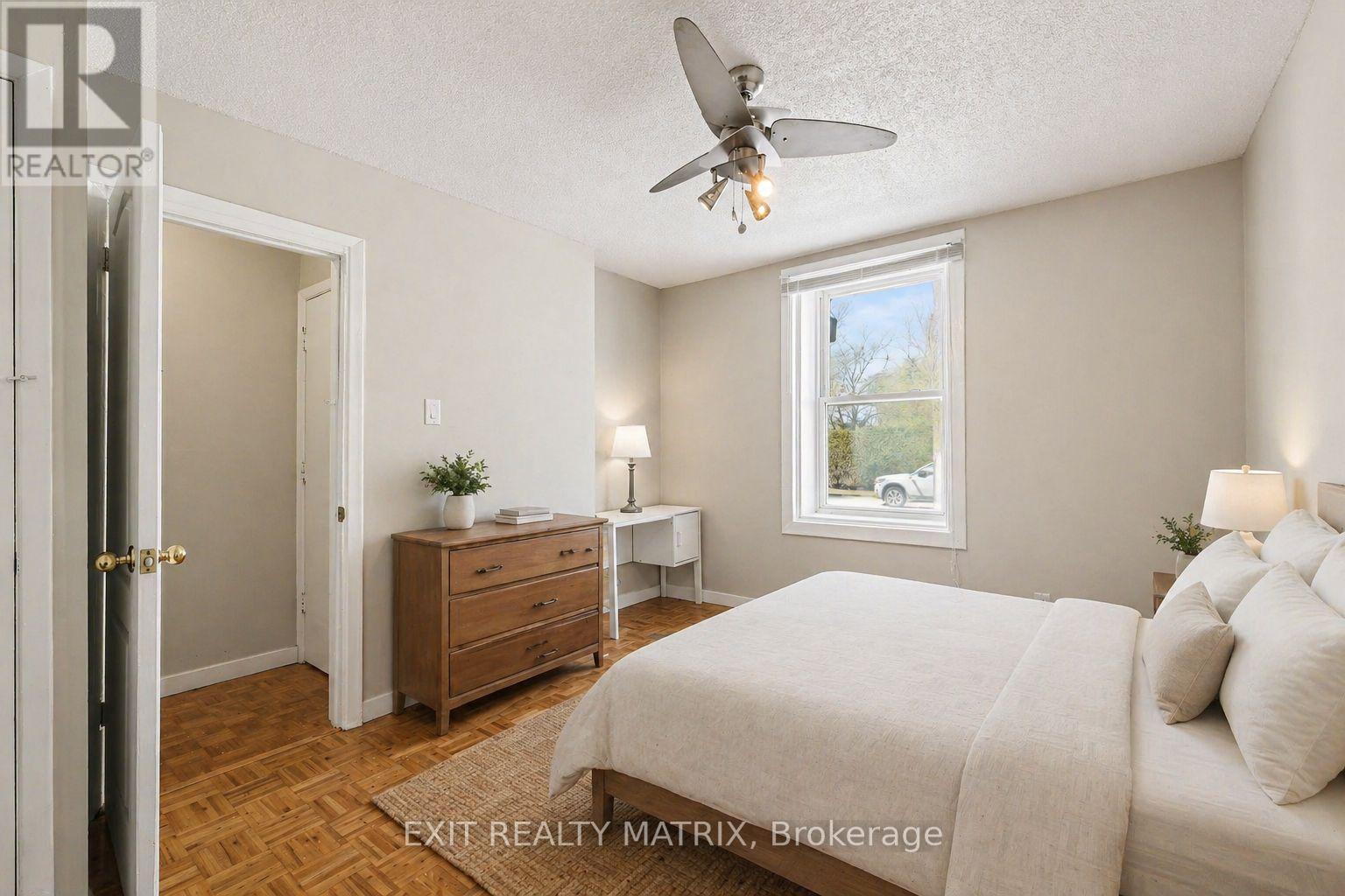 Virtually Staged - 70 Bolton Street, Ottawa, ON - Indoor Photo Showing Bedroom