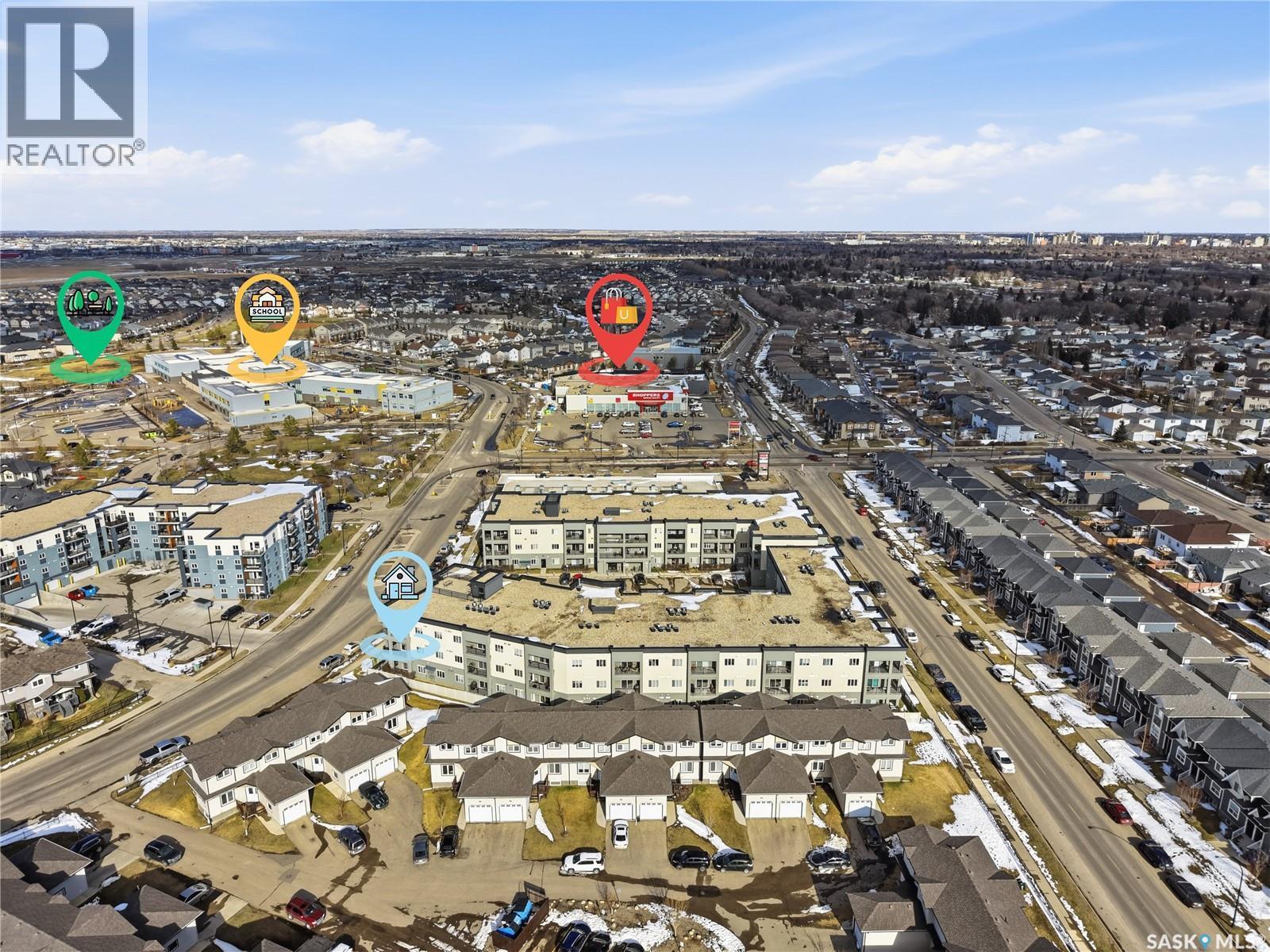 101 110 Hampton Circle, Saskatoon, SK - Outdoor With View