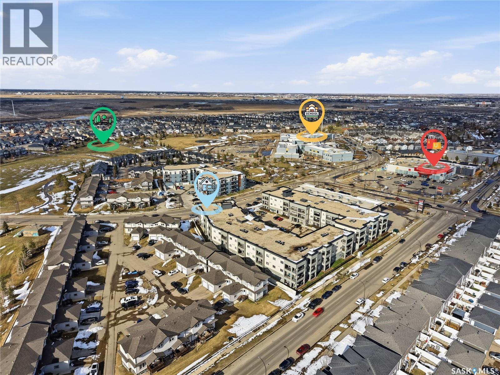 101 110 Hampton Circle, Saskatoon, SK - Outdoor With View