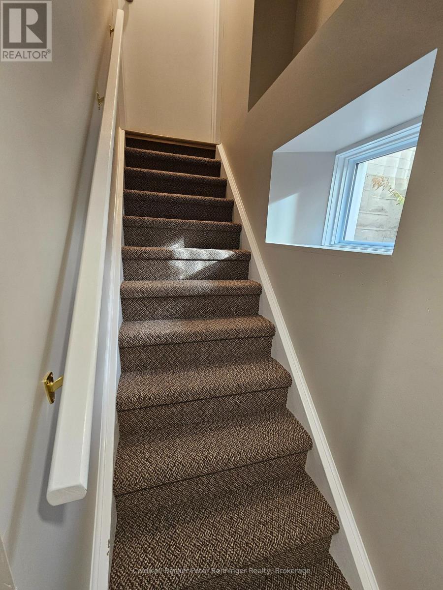 stairs to basement - 100 Lancaster Street E, Kitchener, ON