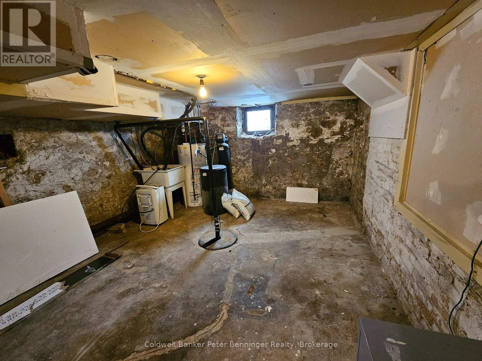 hot water tank, water softener, sump pump - 100 Lancaster Street E, Kitchener, ON