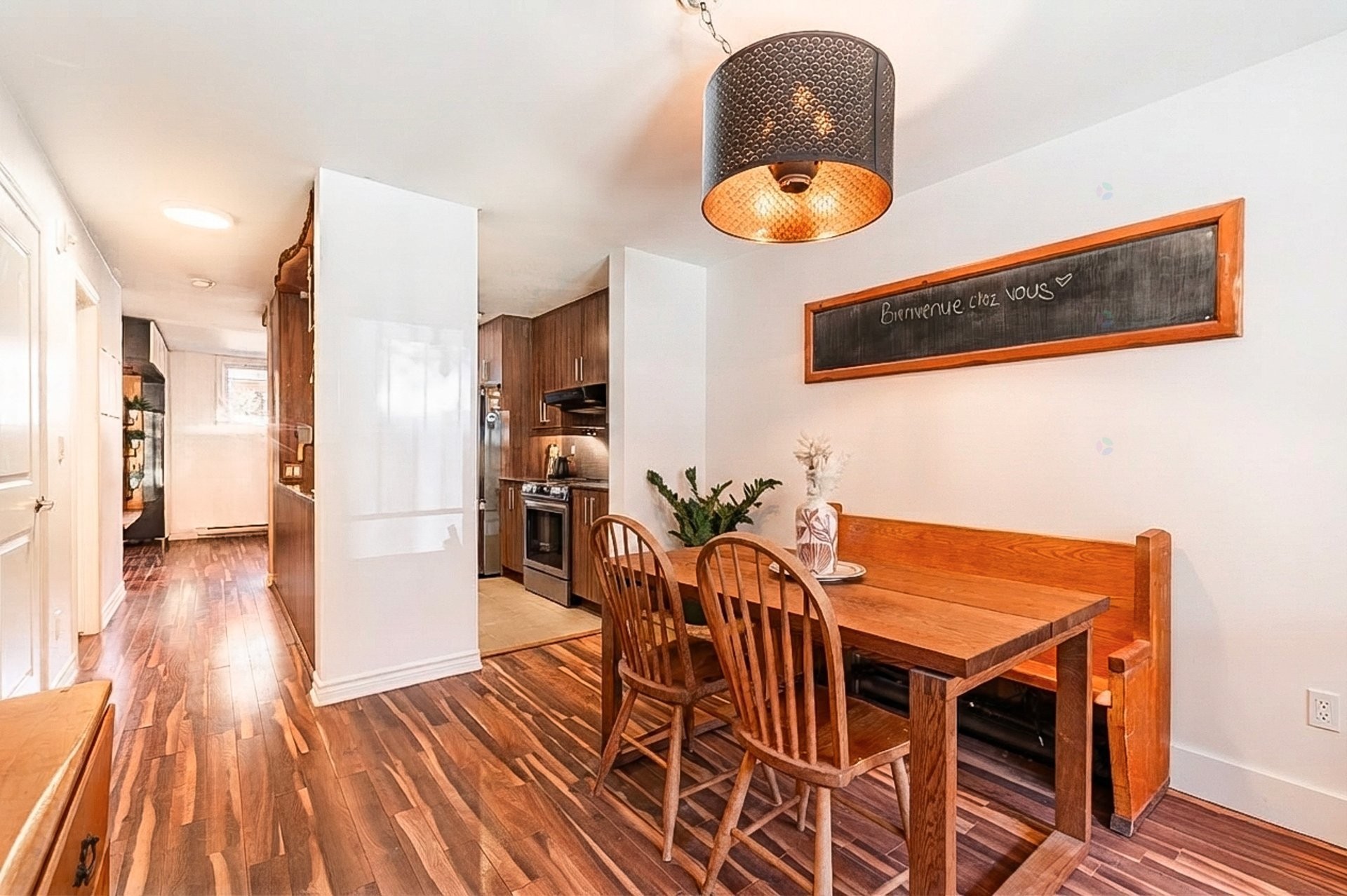 Overall view - 1-2200 Av. Letourneux, Montréal (Mercier/Hochelaga-Maisonneuve), QC - Indoor Photo Showing Dining Room