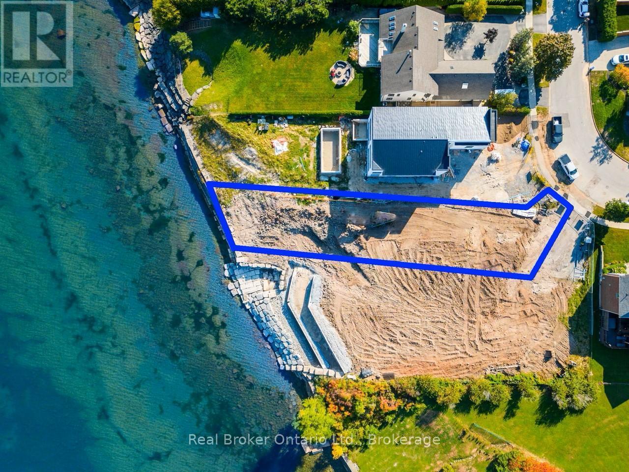 Rough outline of lot line - 136A Olive Street, Grimsby (Grimsby Beach), ON