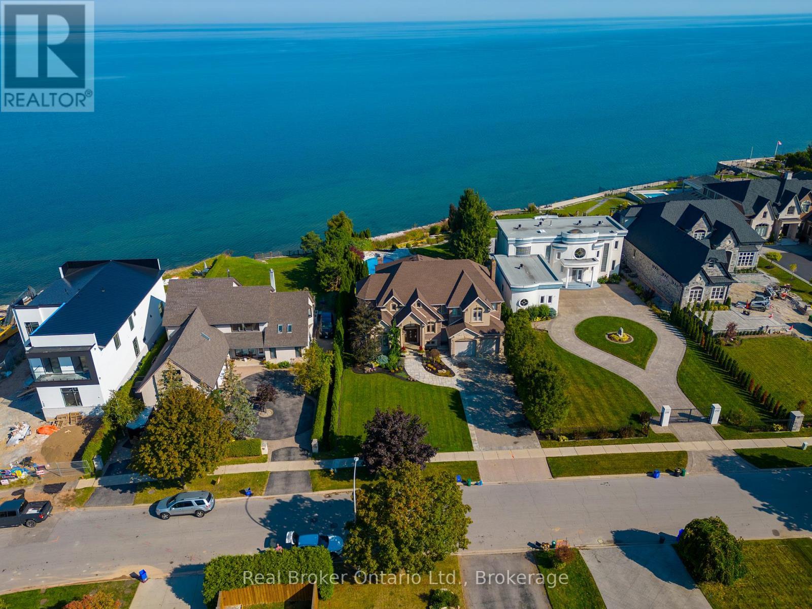 Ariel of surrounding shoreline - 136A Olive Street, Grimsby (Grimsby Beach), ON