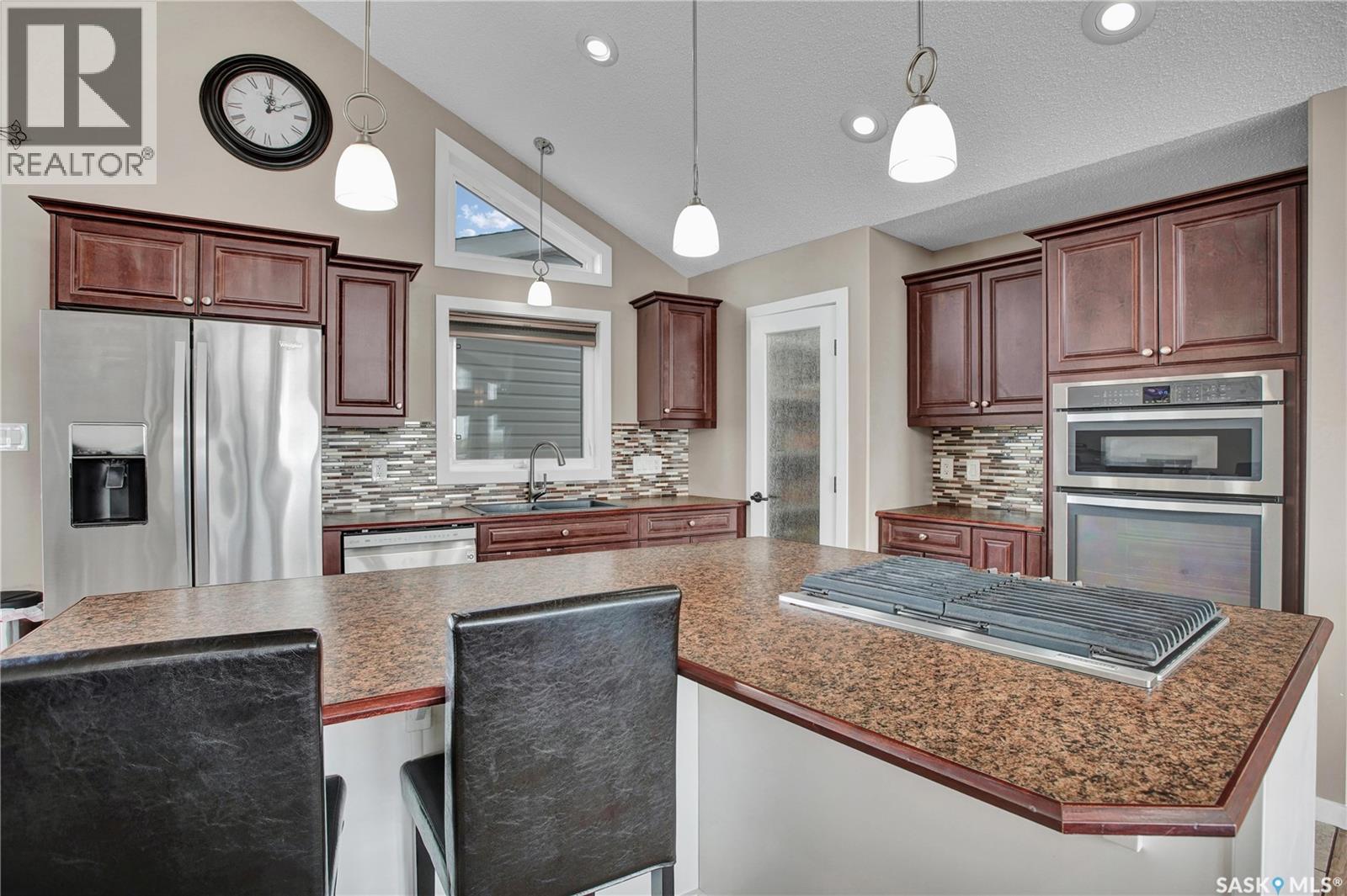 48 Mawson Drive, Shields, SK - Indoor Photo Showing Kitchen With Double Sink