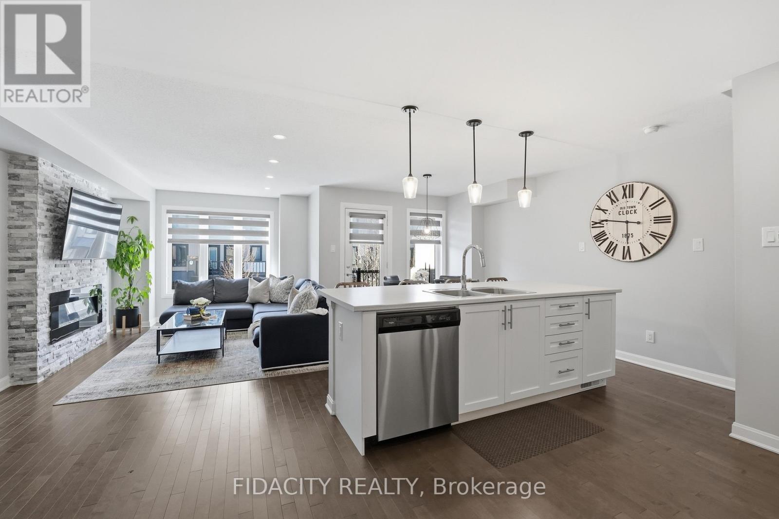 807 Element Private, Ottawa, ON - Indoor With Fireplace