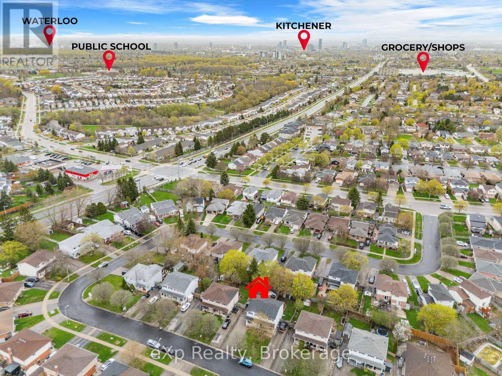 111 Connelly Drive, Kitchener, ON - Outdoor With View