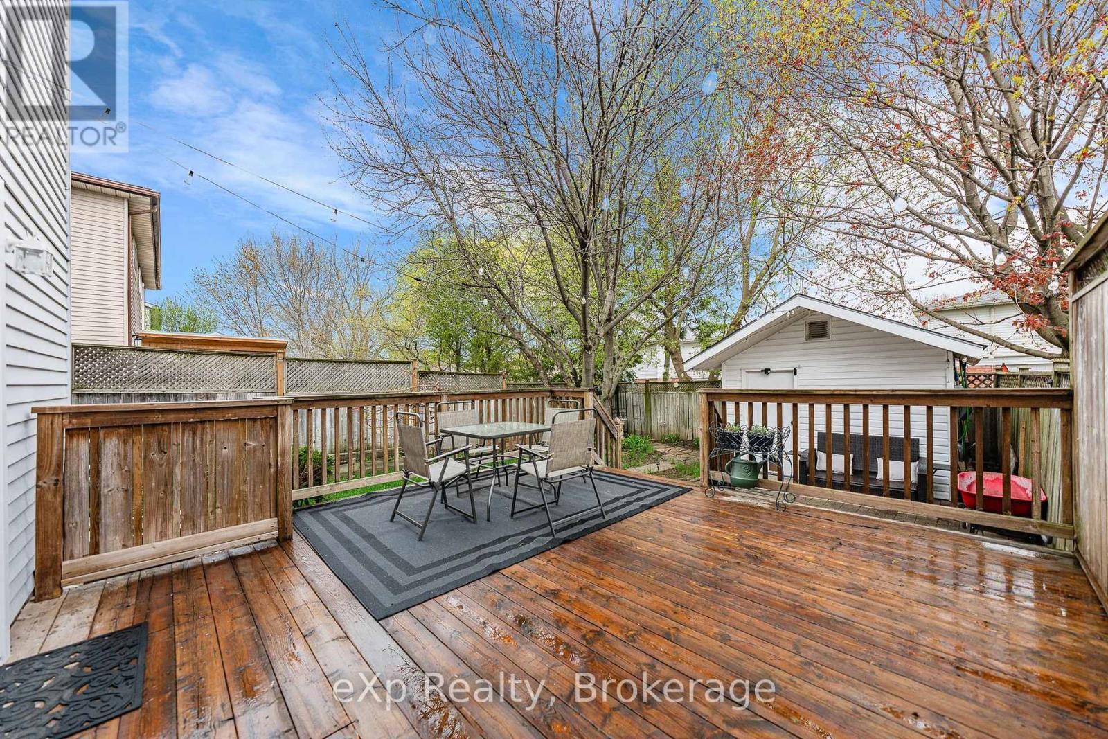 111 Connelly Drive, Kitchener, ON - Outdoor With Deck Patio Veranda With Exterior